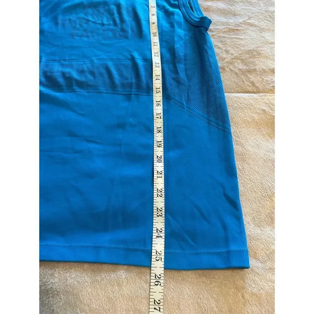 North Face Flight Series Tank Men's Size Small Medium Blue Run Cycle Lightweight - Picture 5 of 6